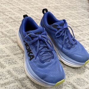 Hoka Vibrant Blue Athletic Shoes